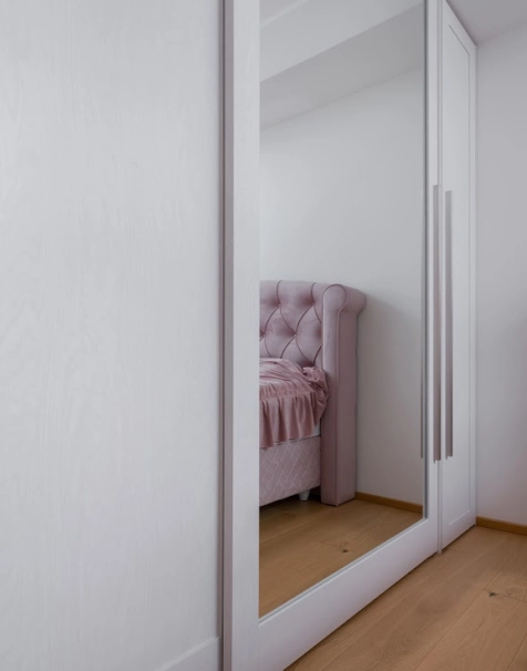 Coplanar sliding doors