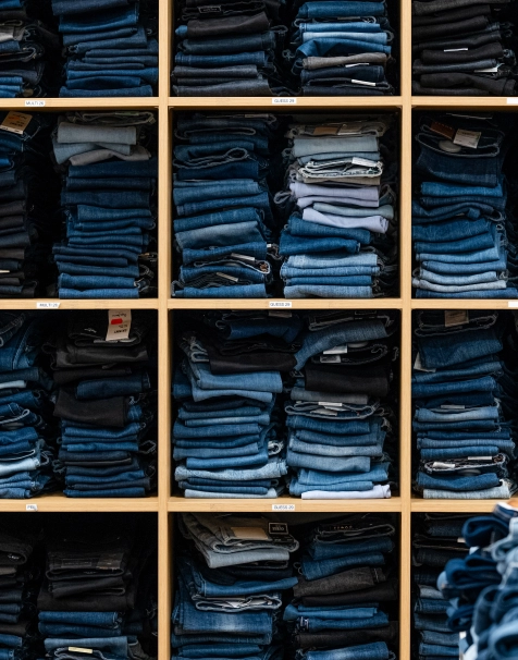 Denim Dreami rõivapoe sisustus